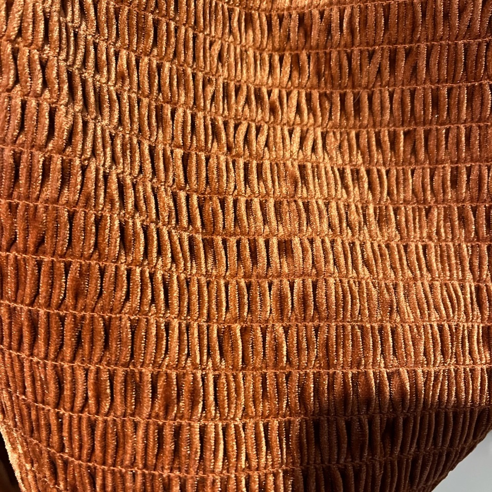 Elodie velour peasant top xs - Picture 6 of 10